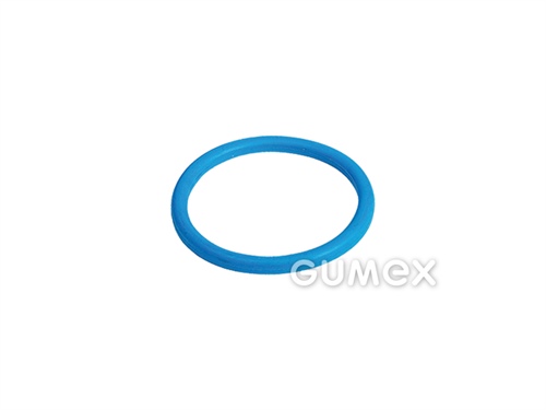 Gummidichtung für Lebensmittel Typ 2004, DN15 (18/26mm), 70°ShA, perbunan, -25°C/+110°C, blau, 